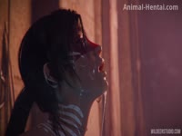 Anal horse sex animation